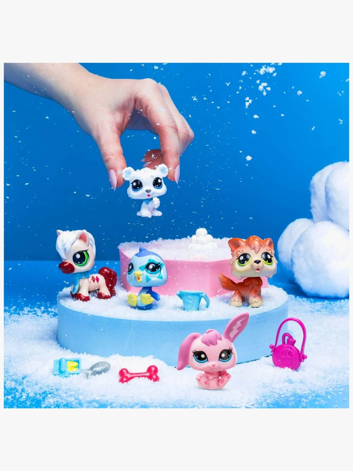 Littlest Pet Shop Winter Besties Figursæt 5-pak