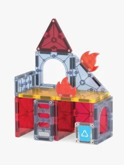 MAGNA-TILES Brandberedskab Magnetiske Byggeklodser 27 Dele