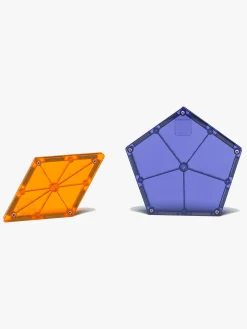 MAGNA-TILES Clear Colors Polygon Udvidelsessæt 8 Dele