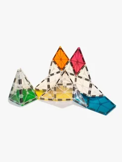 MAGNA-TILES Clear Colors Polygon Udvidelsessæt 8 Dele