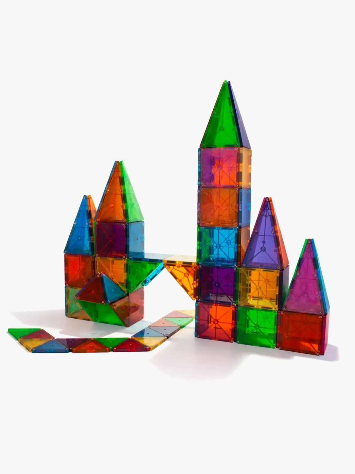 MAGNA-TILES Clear Colours Byggesæt 100 Dele