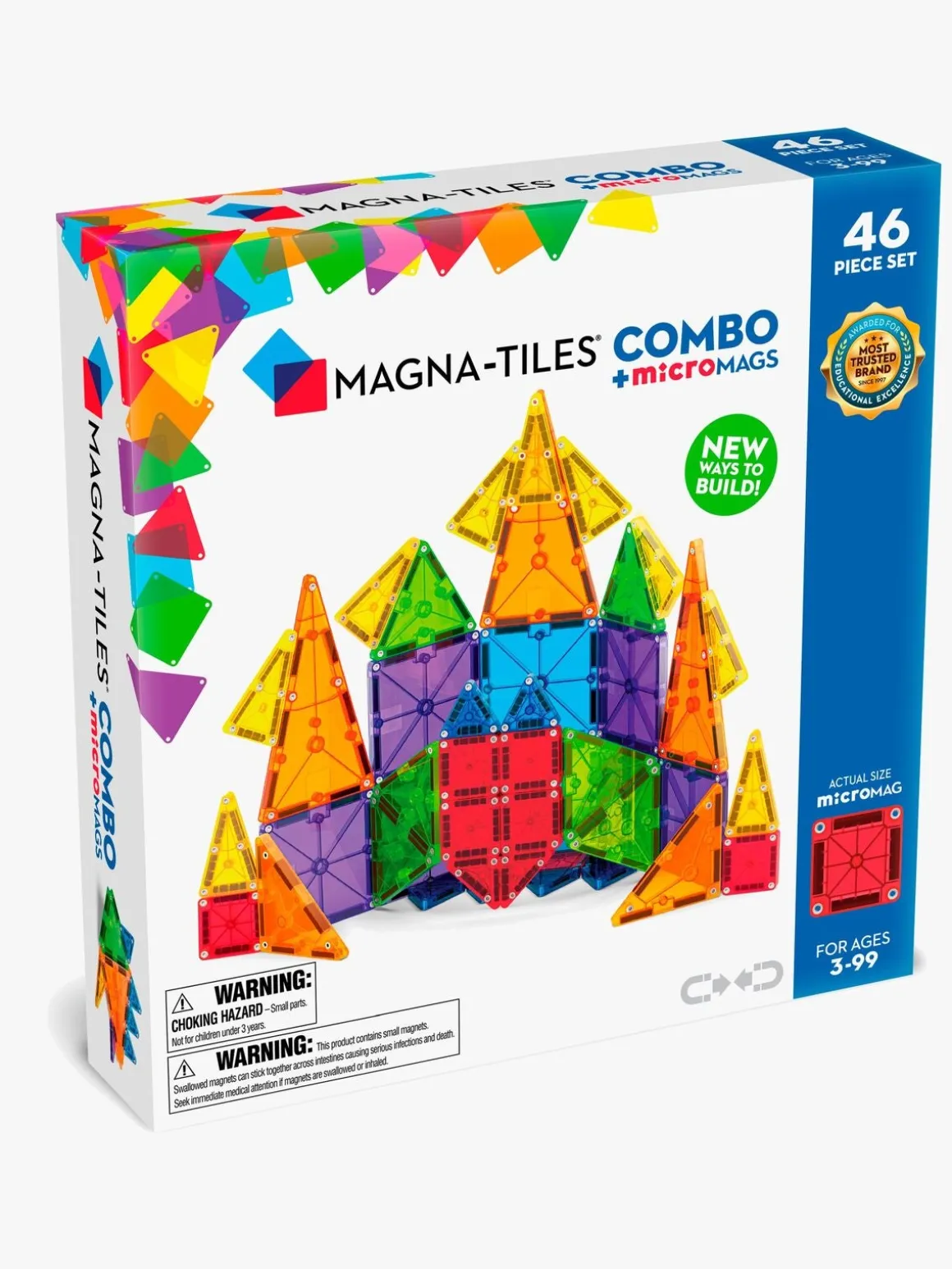 MAGNA-TILES Combo Byggesæt 46 Dele