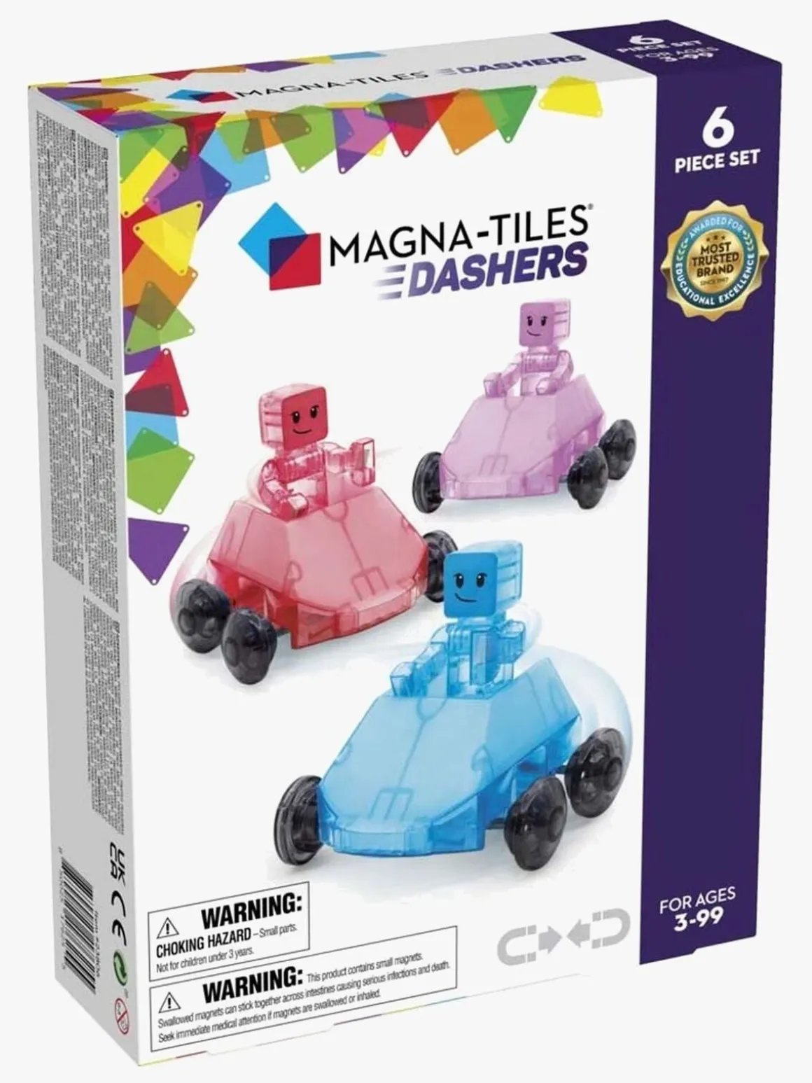MAGNA-TILES Dashers Byggesæt 6 Dele