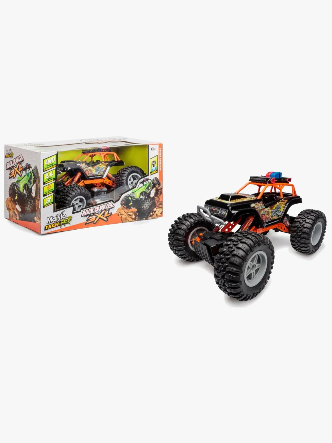 Maisto Tech Rock Crawler 3XL Fjernstyret Monstertruck