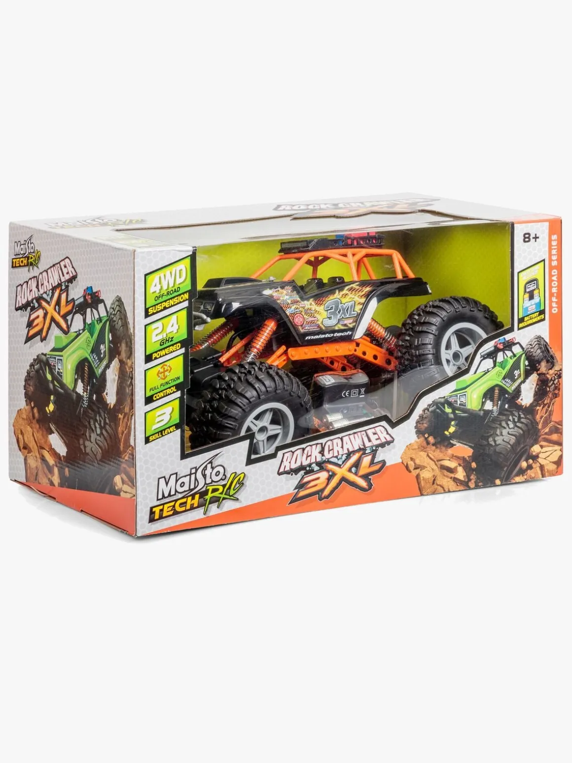 Maisto Tech Rock Crawler 3XL Fjernstyret Monstertruck