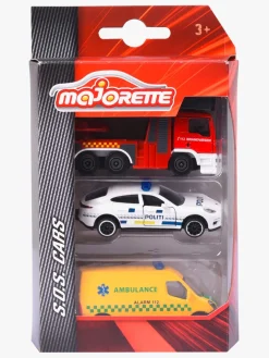 Majorette Danske Udrykningskøretøjer 3-Pak