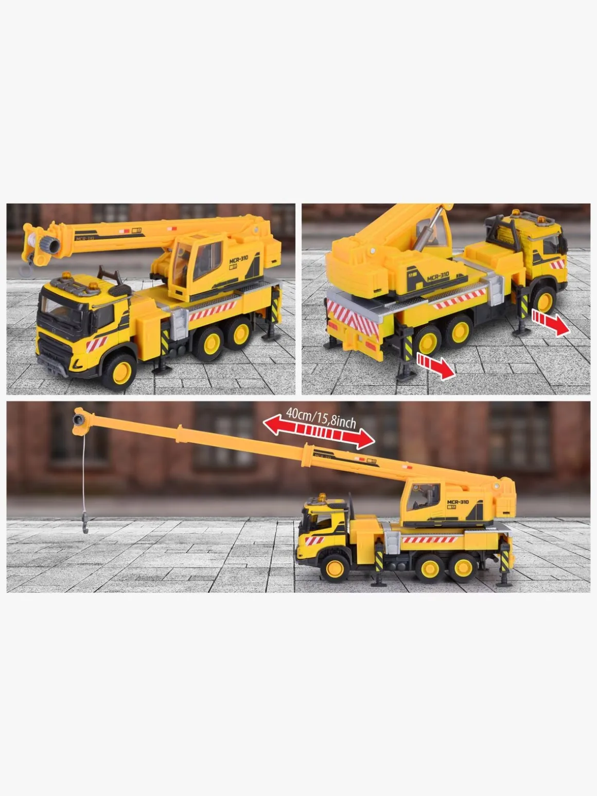 Majorette Volvo FMX Kranvogn