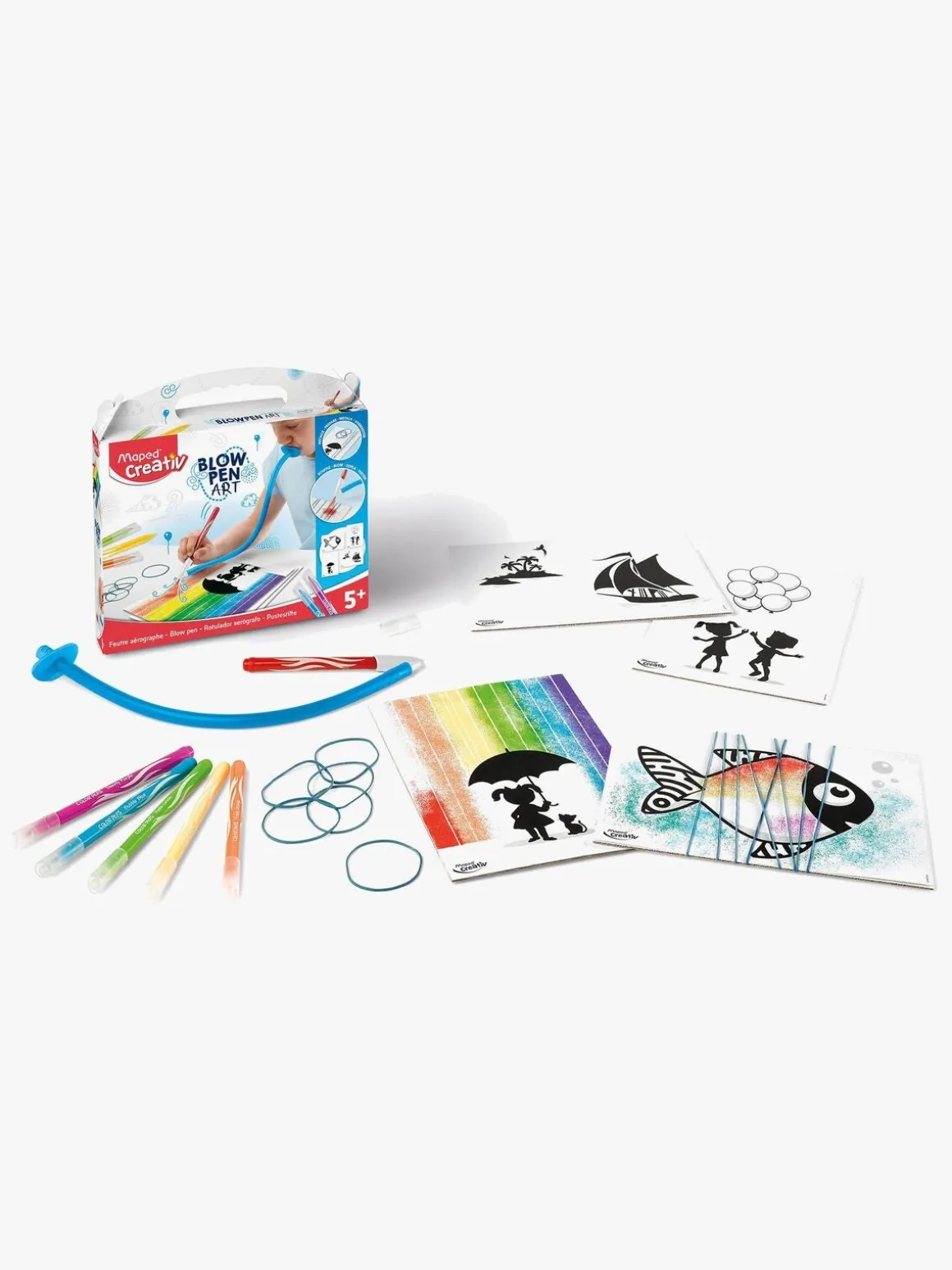 Maped Sprøjtepenne & Mønsterskabeloner