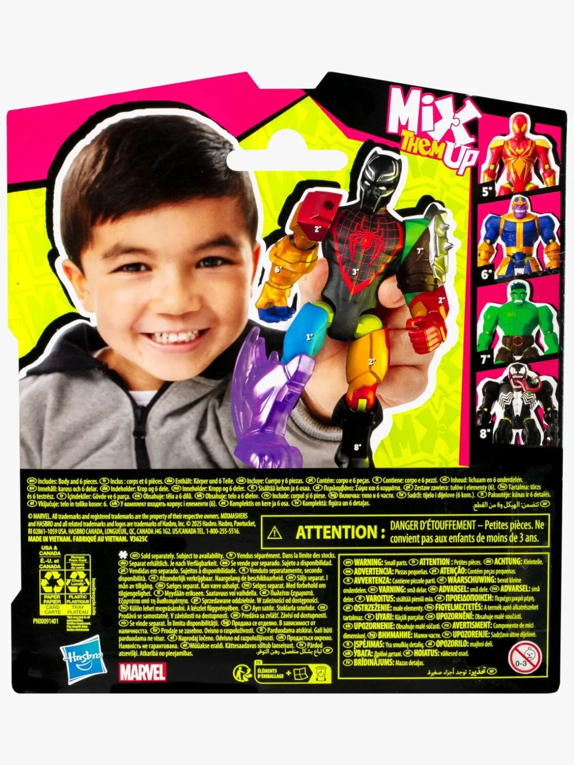 Marvel Avengers Avengers Mixmashers Figur Black Panther