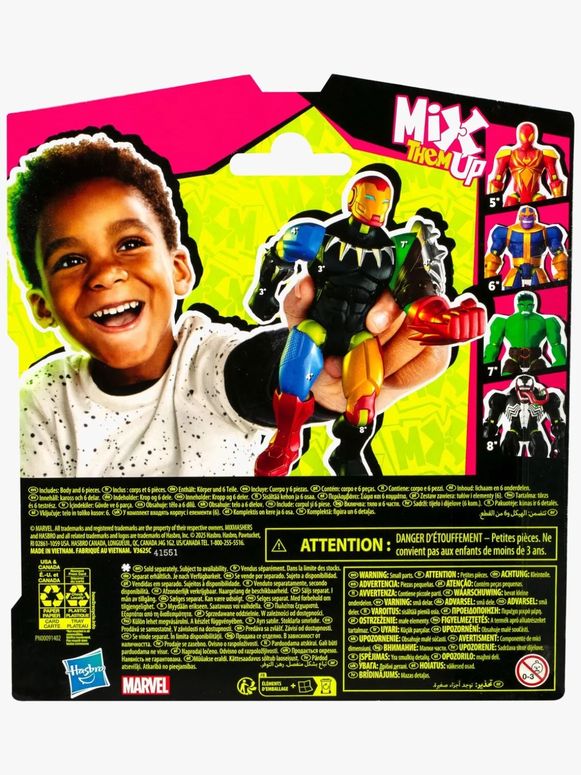 Marvel Avengers Mixmashers Figur Iron Man