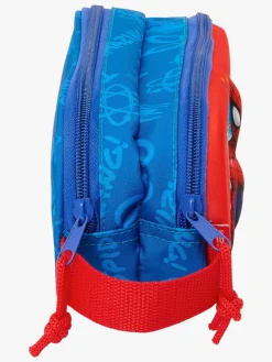 Marvel Spider-Man 3D Dobbelt Penalhus, Rød/Marineblå