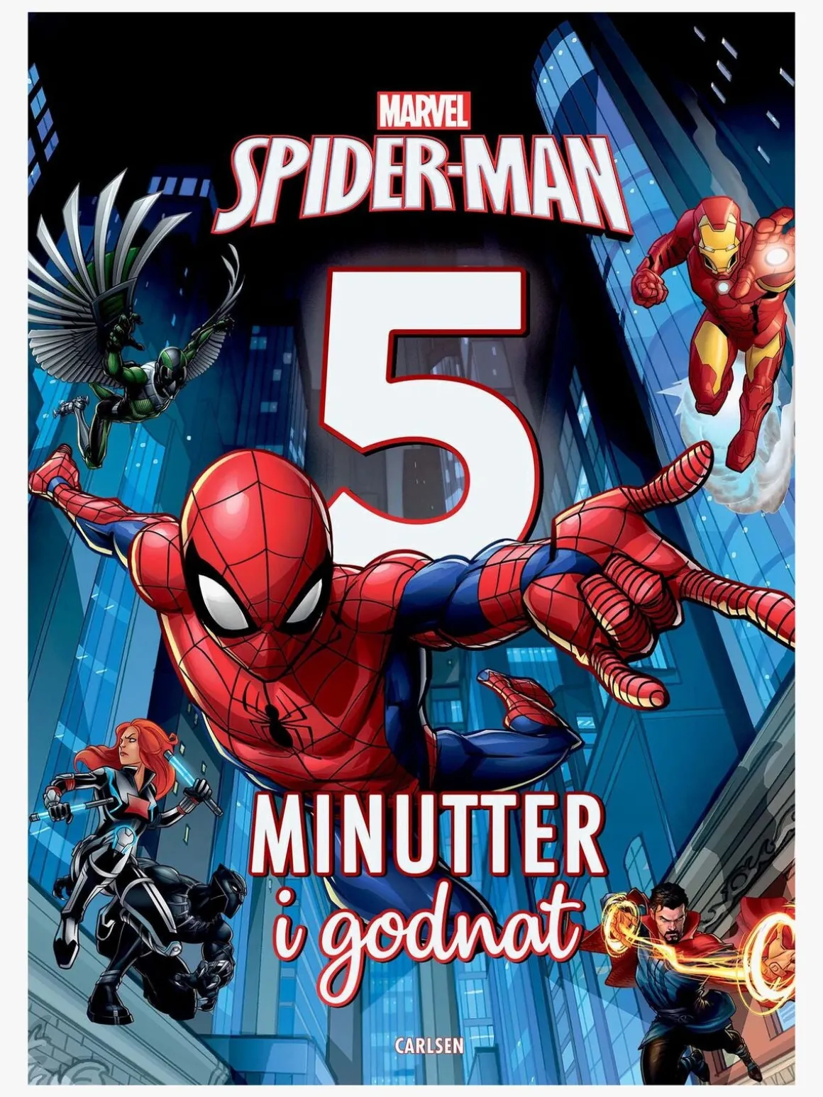 Marvel Spider-Man Fem minutter i godnat
