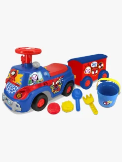 Marvel Spider-Man Lights 'N' Sounds Gåbil med Trailer