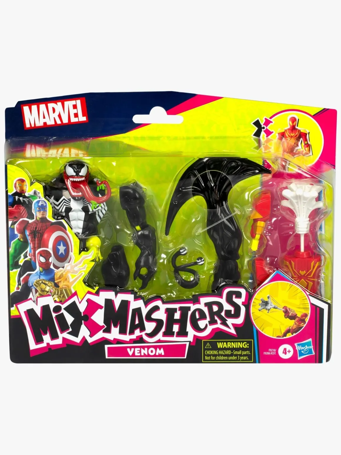Marvel Spider-Man Mixmashers Figur Venom Delux