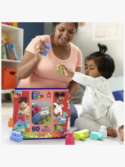 Mega Bloks Stor Byggetaske First Builders, 60 dele