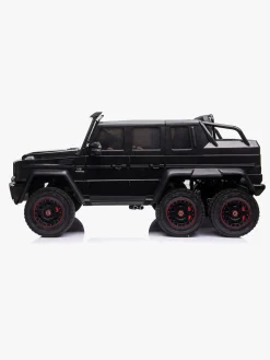 Mercedes Benz G63 6X6 Elbil, Sort