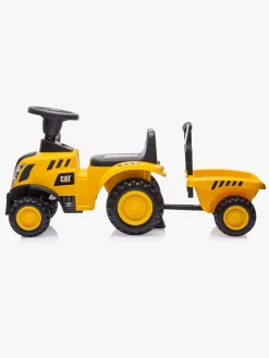 Milly Mally Ride on CAT Traktor, Gul