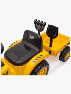 Milly Mally Ride on CAT Traktor, Gul