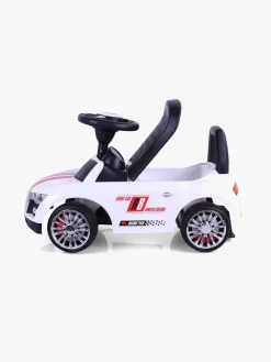 Milly Mally Ride on Racer Gåbil, Hvid