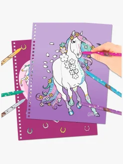 Miss Melody Malebog med Glittertusser