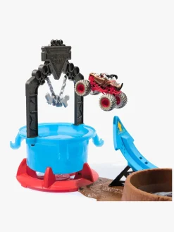 Monster Jam 1:64 Mud Blasters Dunk Tank Legesæt