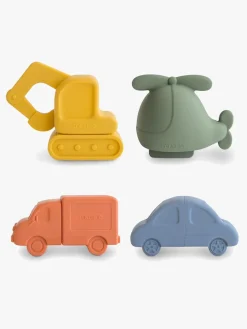 Mushie Badelegetøj Transportmiddel 4-pak