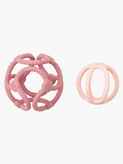 Nattou Soft Silicone Aktivitetsbold, Lyserød