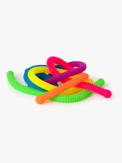 Neon Rainbow Fidget Nudler, 6-pak