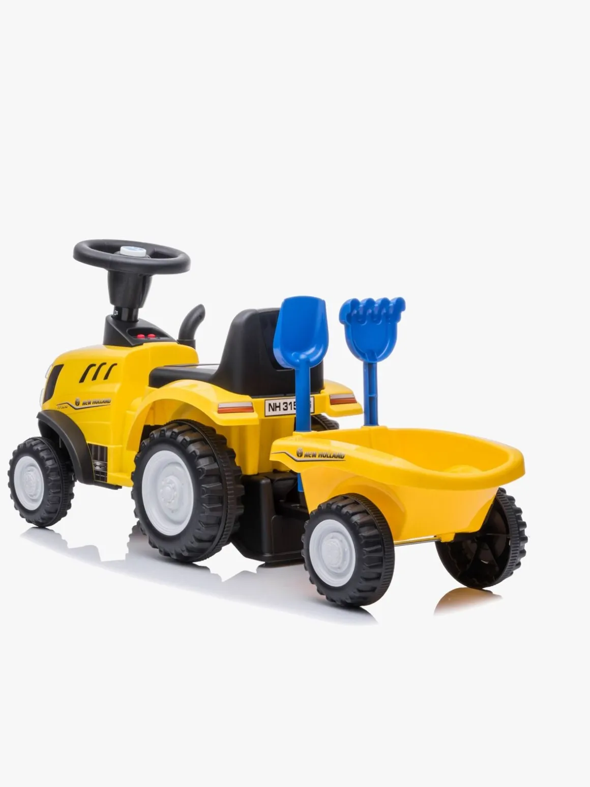 New Holland Gåbil med Trailer, Gul