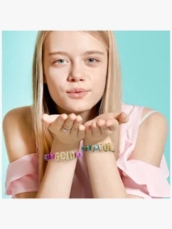 NICE Crea Abc Kreasæt Guldarmbånd