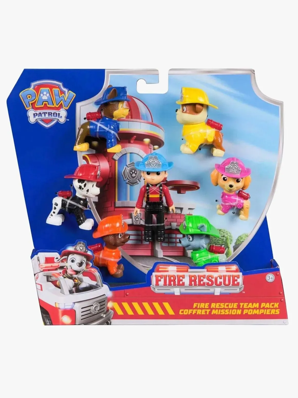 Paw Patrol Brandberedskab Figursæt 7-pak