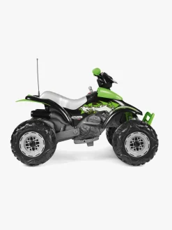 PegPérego Corral T-Rex Firehjulet ATV 330W, Grøn/Sort