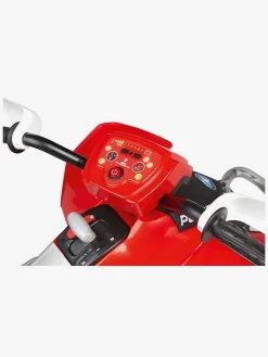 PegPérego Polaris Outlaw Firehjulet ATV 330W, Rød/Hvid