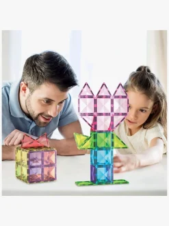 PicassoTiles Diamond Series Magnetisk Byggesæt med Bil 63 Dele