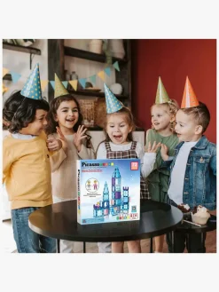 PicassoTiles Magnetisk Byggesæt Ice Winter 72 Dele