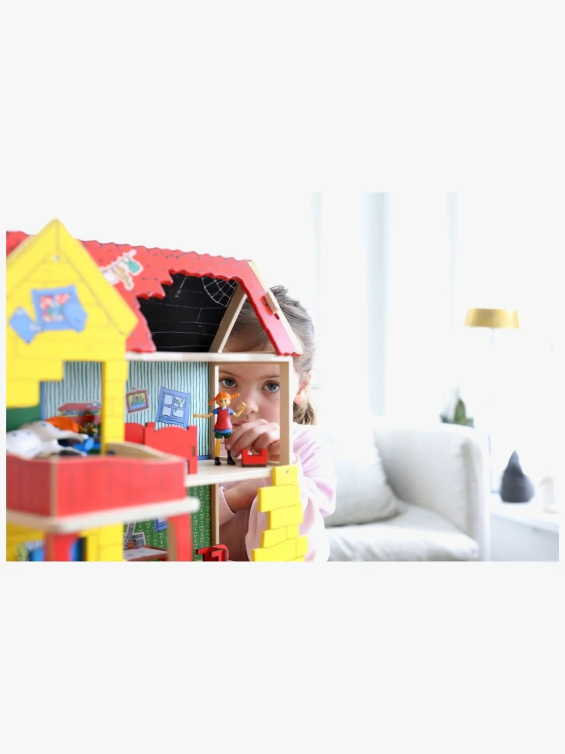 Pippi Langstrømpe Dukkehus Villa Villekulla