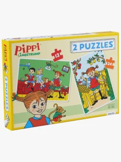 Pippi Langstrømpe Puslespil 2-i-1
