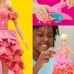 Play-Doh Barbie Modellervoks med Dukke Designer-modeshow