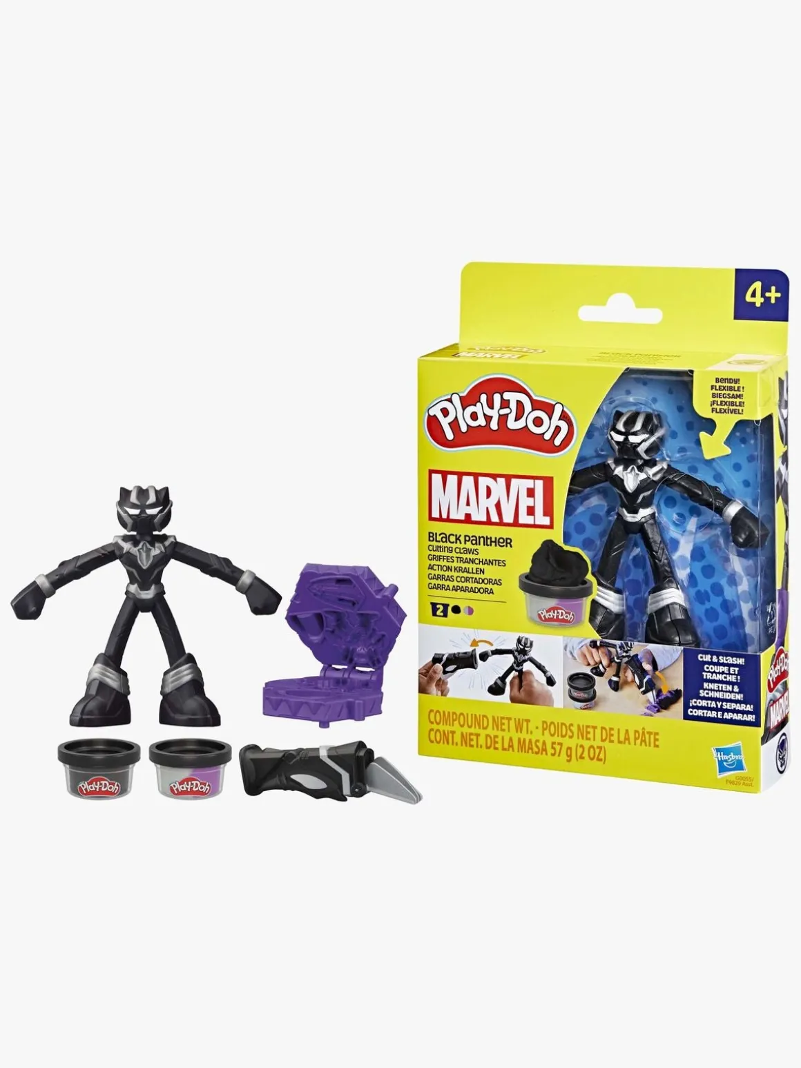 Play-Doh Black Panther Cutting Claws Legesæt