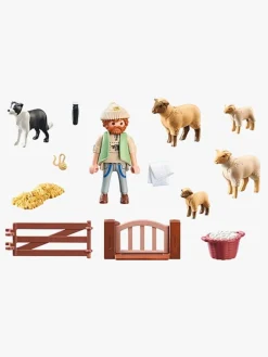 Playmobil 71444 Country Byggesæt Hyrde med Fåreflok