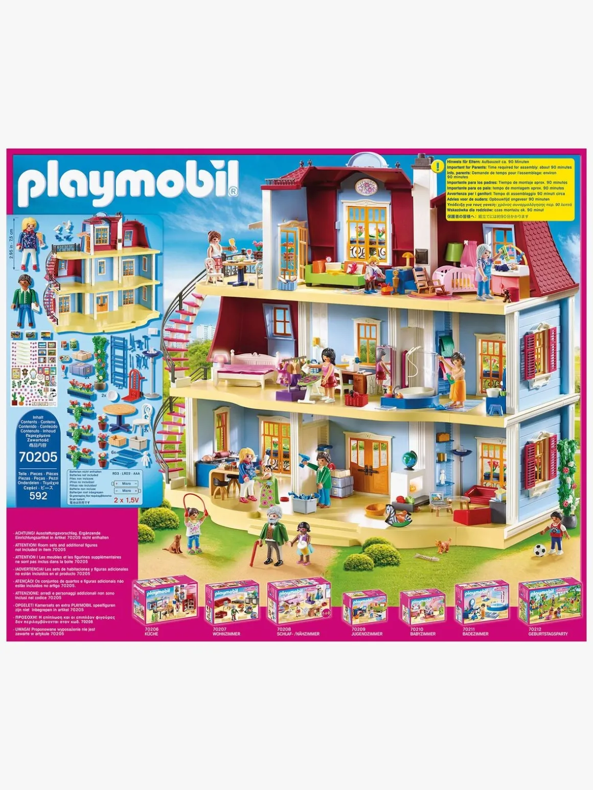 Playmobil 70205 Dollhouse Stort dukkehus