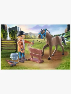 Playmobil 71357 Horses of Waterfall Legosæt - Farrier Ben and Achilles