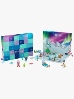 Plus Plus Julekalender 2025 Santa's Northern Lights Adventure