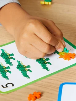 Plus-Plus ABC & 123 Opbevaringskasse 2000 Dele