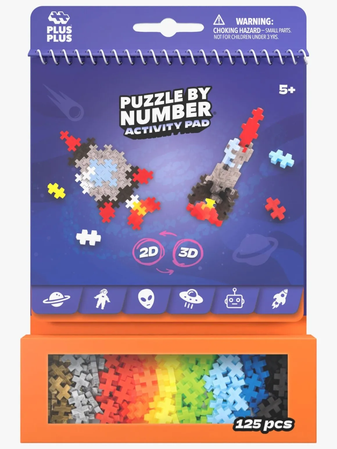 Plus-Plus Activity Pad Space Byggesæt