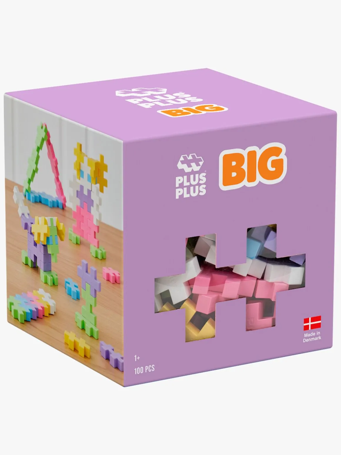 Plus-Plus BIG Pastel Mix 100 Dele