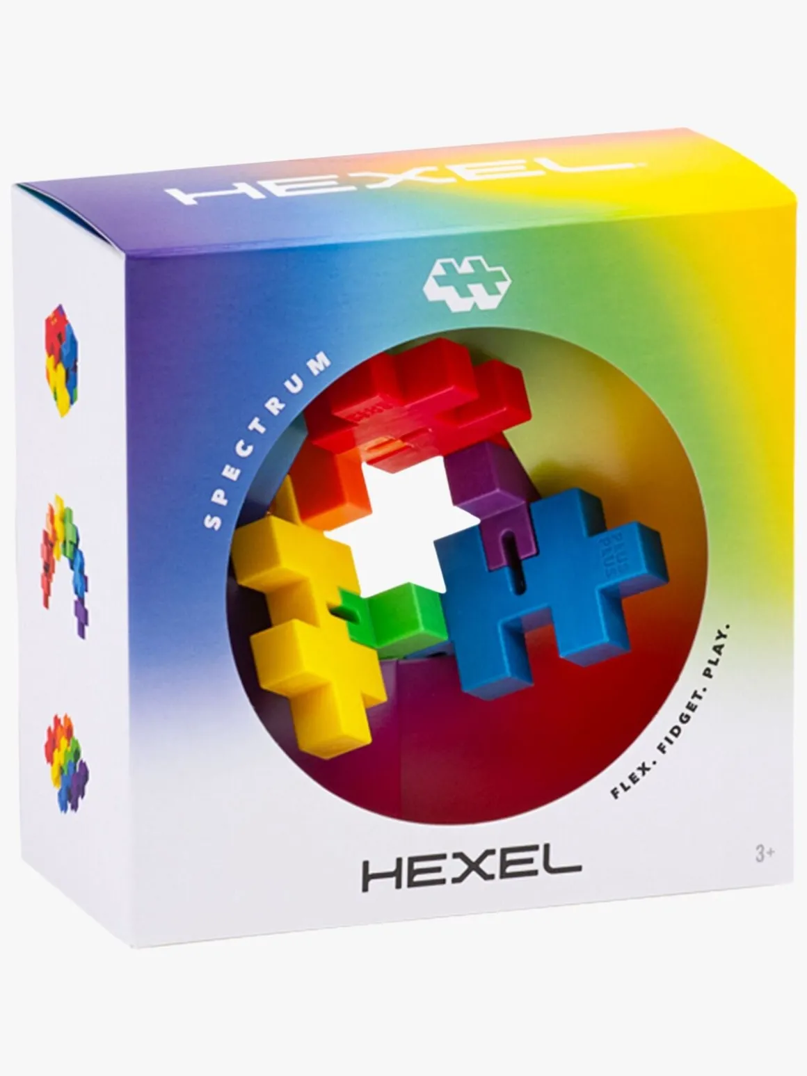 Plus-Plus HEXEL Fidget Legetøj Spectrum