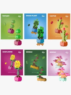 Plus-Plus Plant Bundle Byggesæt 6-pak