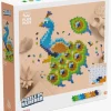 Plus-Plus Puzzle By Number Byggesæt Peacock 800 Dele