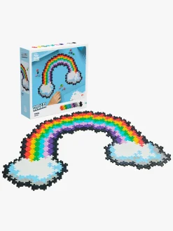 Plus-Plus Puzzle By Number Regnbue & Enhjørning 500 Dele